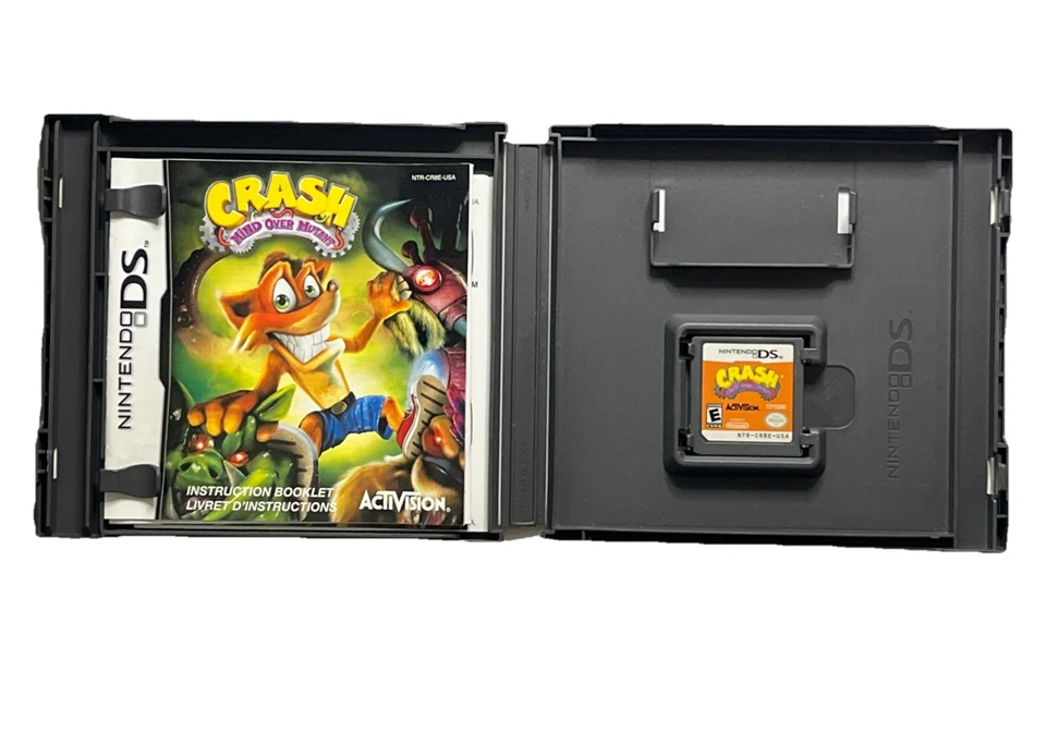 Crash-Mind Over Mutant (Nintendo DS, 2008) Includes Manual Tested & Working A1! - Image 3 of 4
