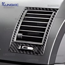 Real Soft Carbon Fiber Sticker For Scion Tc 2005-2010 Center Console Side Air