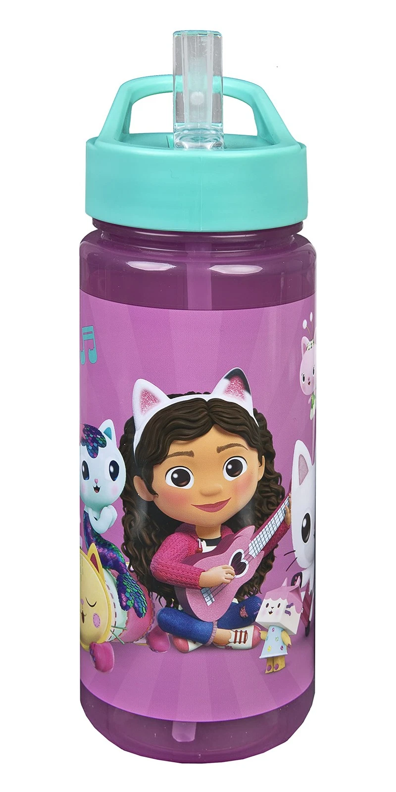 Scooli Gabby's Dollhouse Drinking Bottle for Children with Motif Plastic Water B