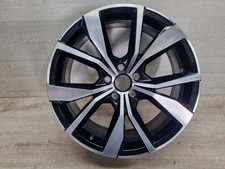 1x Alufelge 19 Zoll 8.0" 5x112 47ET Glanz Schwarz 2GA601025AK VW T-Roc Rim Wheel