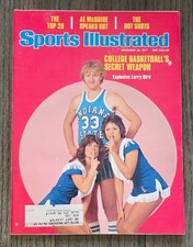 LARRY BIRD 1977 Sports Illustrated Magazine November 28, 1977 Bird's 1st Cover