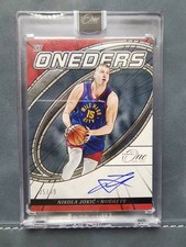 Nikola Jokic 2023-24 Panini One and One The Oneders /49 Auto Sealed Nuggets