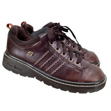 SKECHERS Jammers Studded Chunky Toffee Oxford...