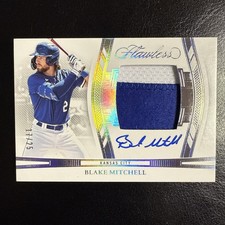 2024 Flawless Blake Mitchell ROOKIE Patch Auto 16/25 AF
