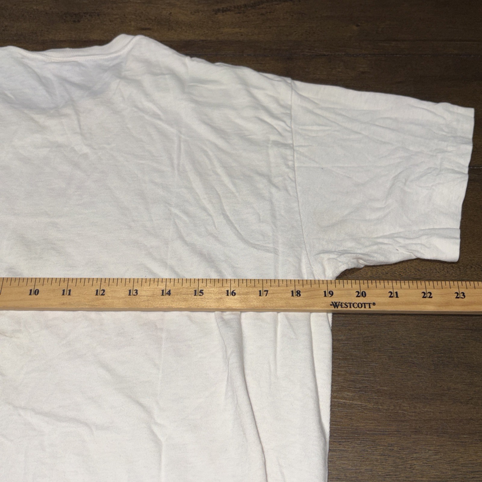 Vintage 60s USA Olympic Invitational BVD T Shirt White XL Rare Single Stitch image 9