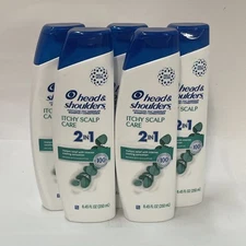 5x Head & Shoulders Itchy Scalp Care 2 In 1 Shampoo + Conditioner 8.45 oz 1/26
