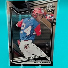 2022 Panini Elite Extra Edition - Belfry Rivera #199 Silver 250/399