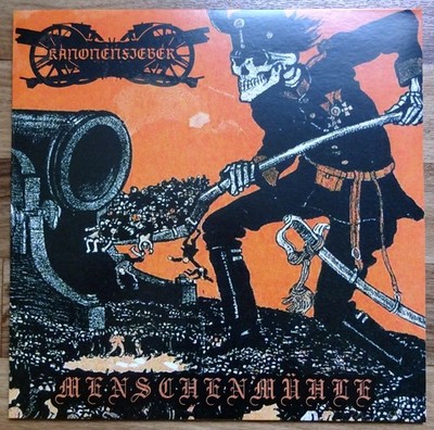 Kanonenfieber   Menschenmühle Ltd. LP/Vinyl, Orange B.W. Splatter *Black/Death