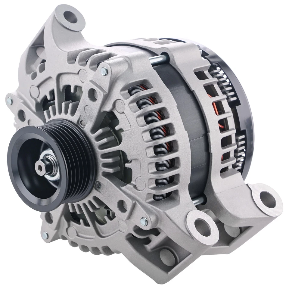 New Alternator for Ford F-250 F-350 Super Duty 2013-2022 V8 6.2L 200A 12V Foto 3 de 4