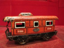 Marx New York Central Lines Caboose 556 Tin Litho O Gauge.