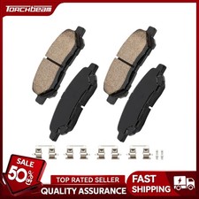 Set of 4 Rear Brake Pad Set For Toyota Highlander 2008-2013 2014 V6 3.5L D1325