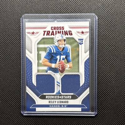 2025 Rookies & Stars Cross Training Riley Leonard CT-RLD 2-patch
