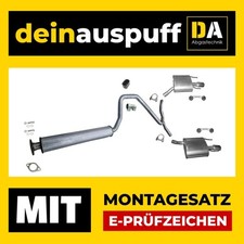 Auspuffanlage für Opel Insignia A 1.6 SIDI / Turbo Auspuff J326