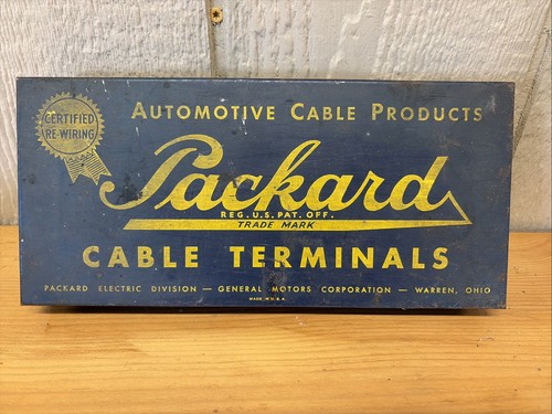 Cable Terminals Metal Case Packard Electric Division General Motors Warren OH