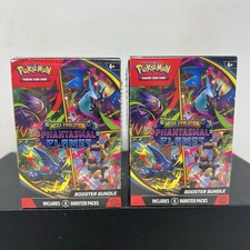 Pokemon TCG: Phantasmal Flames Booster Bundle Sealed Lot Of 2