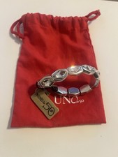 Uno De 50 white magic bracelet