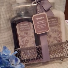 NEW BEAUTIFUL PIER1 BATH SET, ENJOY THE MAGIC OF SWEET ANISETTE