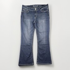 Wallflower Women's Blue Jeans The Luscious Curvy Fit Size 17 Short