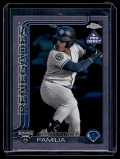 2025 Topps Pro Debut Chrome Christopher Familia Hudson Valley Renegades #PDC-118