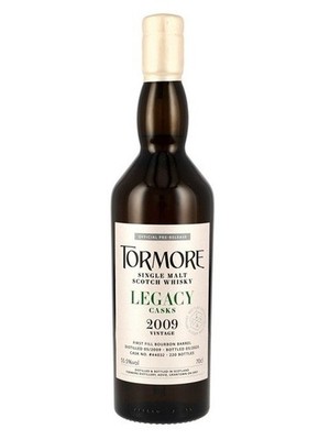 ( EUR 155,71 / 1 L) 2009er Tormore ''1st Fill Bourbon Barrel'' - Legacy Casks
