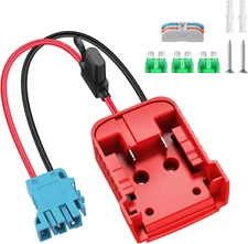 Power Wheel Adapter for Milwaukee M18 Battery Adapter with Wire Harness Connecto
