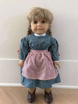 Retired 18  American Girl Pleasant Company Doll KIRSTEN Larson + Meet Dress