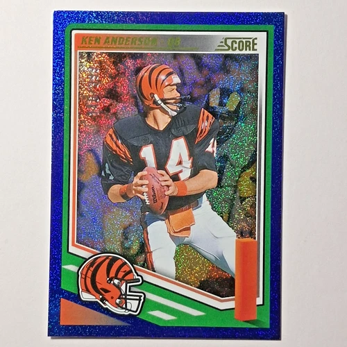 2025 Panini Score Football Dots Blue Ken Anderson #279