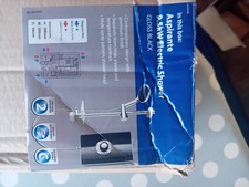 Triton Aspirante ASP09GSBLK Electric Shower- 9.5kw, Black Gloss