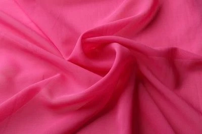 CHIFFON Stoff Meterware weich fallend fein Kostüme Kleider PINK EUR 4,99/m - Bild 1 von 2