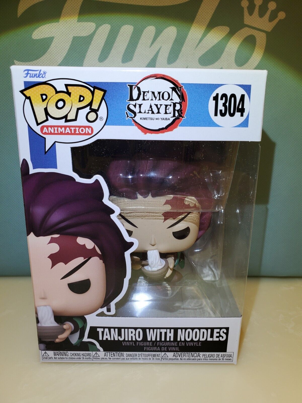 Funko Pop! Animation: Demon Slayer - Tanjiro With Noodles - Oly's Home  Fashion