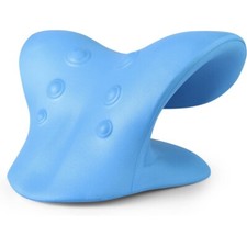Neck Shoulder Stretcher Relaxer Cervical Chiropractic Traction Device Pillow