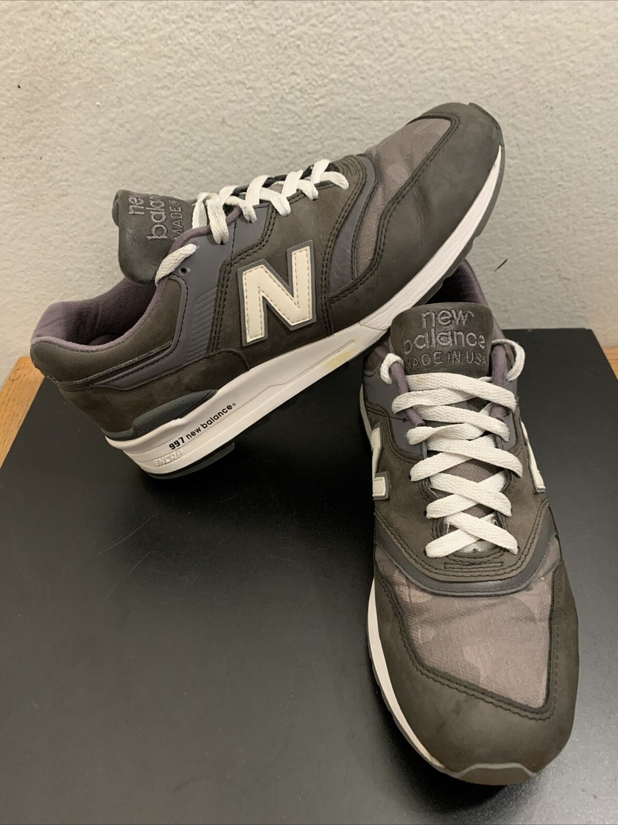 New Balance 997 Camo Gray ML997Da11 2015 Men Sz D Sample Made In USA
