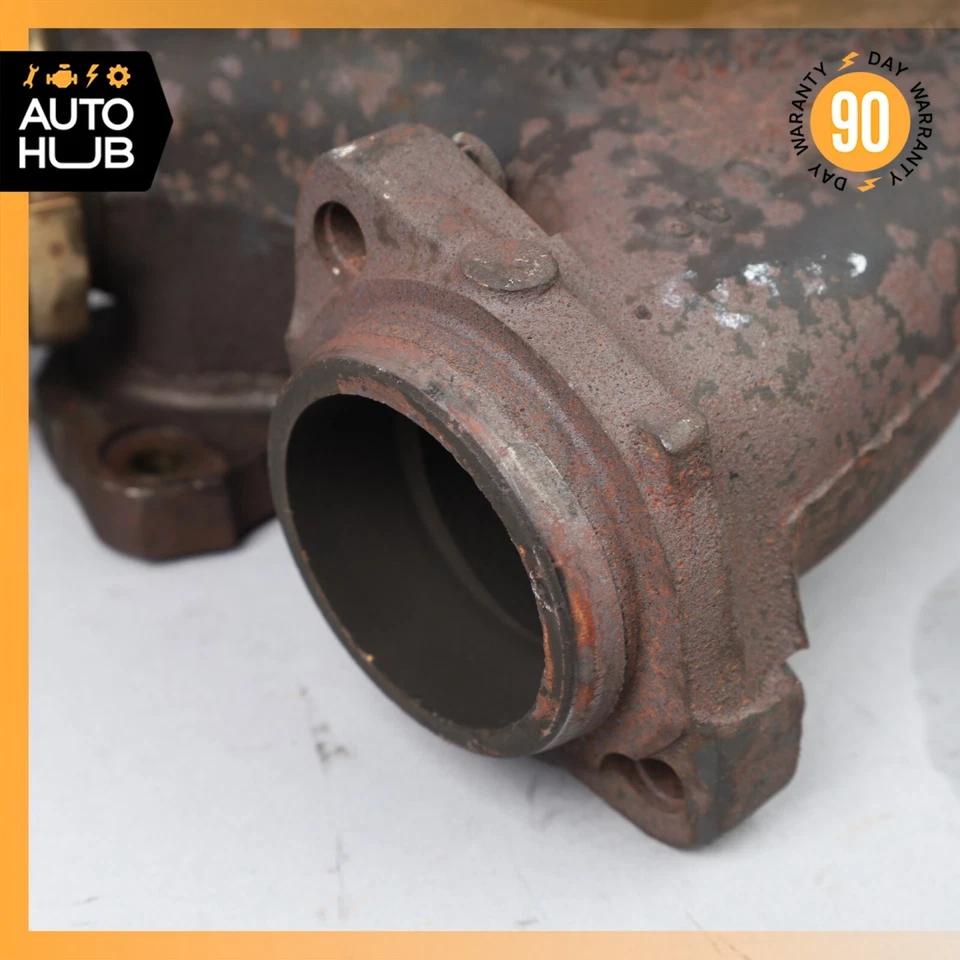 92-98 Mercedes R129 SL500 E500 V8 Juego de 2 colectores de escape izquierdo y derecho OEM Foto 3 de 4