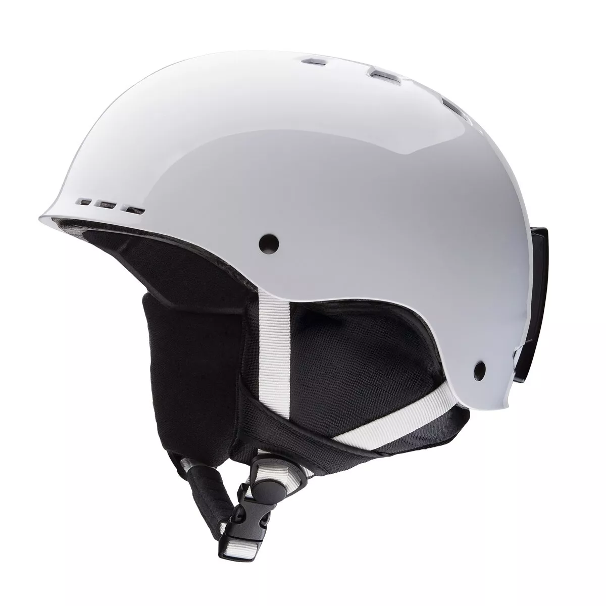 Smith Holt Jr Ski Snowboard Helmet Youth Medium 53 58 cm White