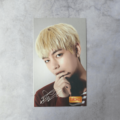 BTS 2016 BBQ Official Photo Card Complete Set - V Set of 3