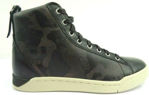 Diesel Diamant Homme Haut Chaussures Baskets Sneakers Chaussure Cuir Gr 41 Ebay