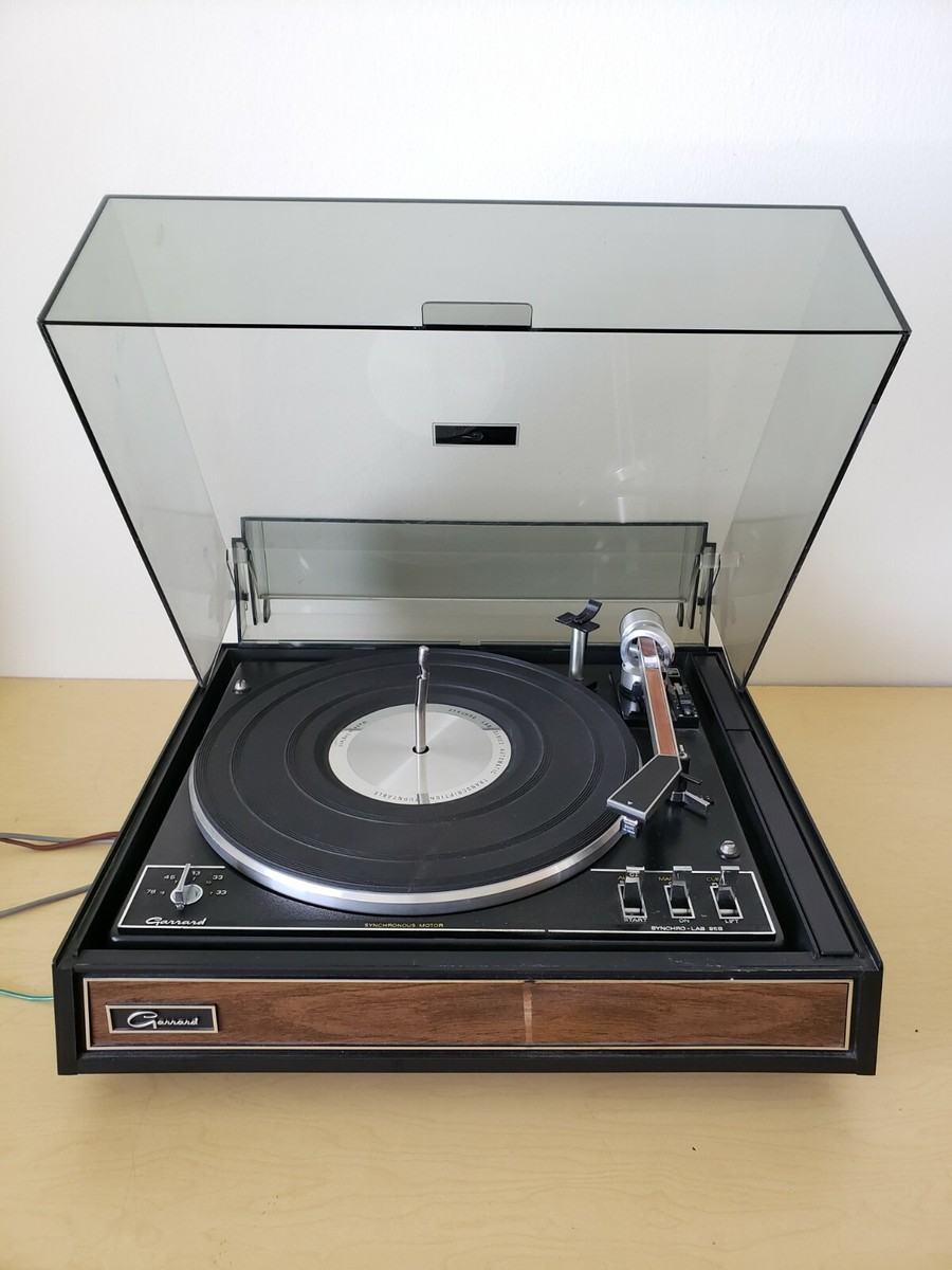 Vintage Garrard Synchro-Lab 95B Record Player Turntable England