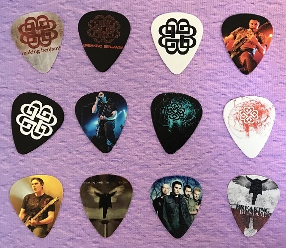 BREAKING BENJAMIN Guitar Picks Set of 12