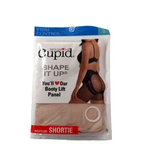 Cupid Intimates Shape It Up Booty Lift Panel Women's Size Small Beige Firm New