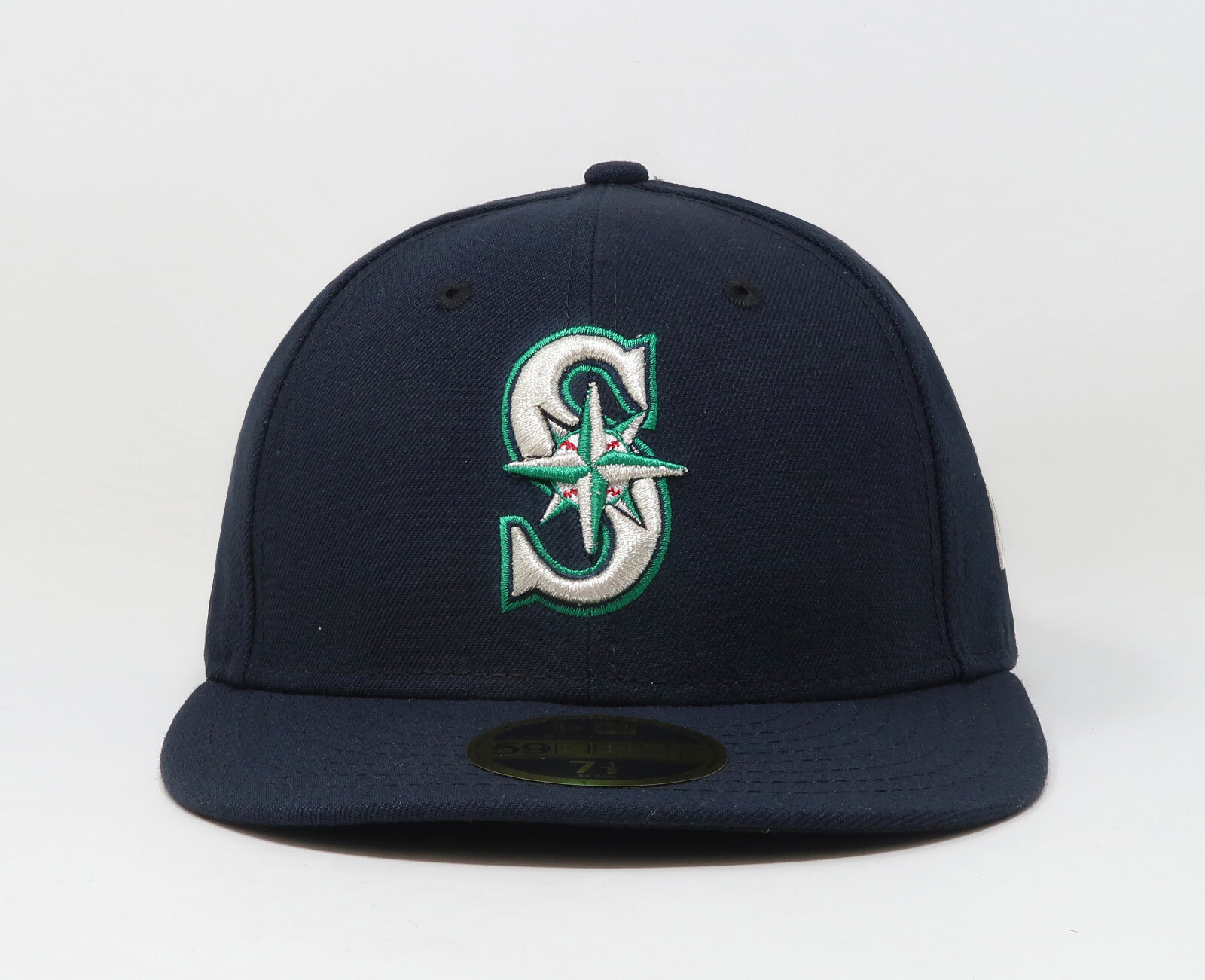 New Era 59Fifty Men Women Hat Seattle Mariners Navy Blue Low