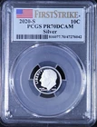 2020 S SILVER ROOSEVELT 10¢ PCGS PR70 DCAM First Strike Silver Proof Set