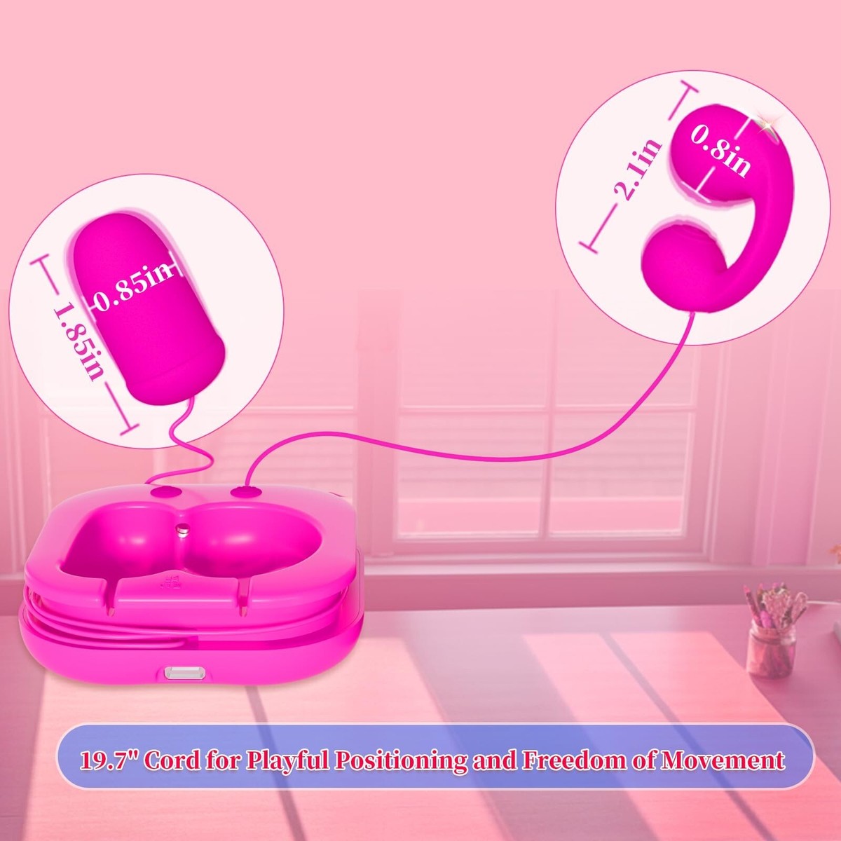 Mini Bullet Egg Vibrater Clamps, Discreet UV Lamp Vibrater | eBay