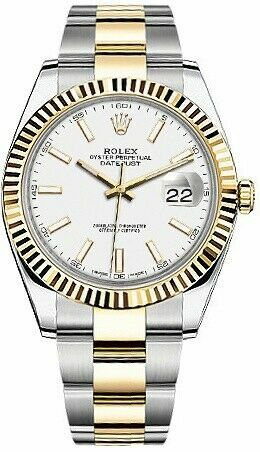 Rolex Datejust 41 White Men's Watch 