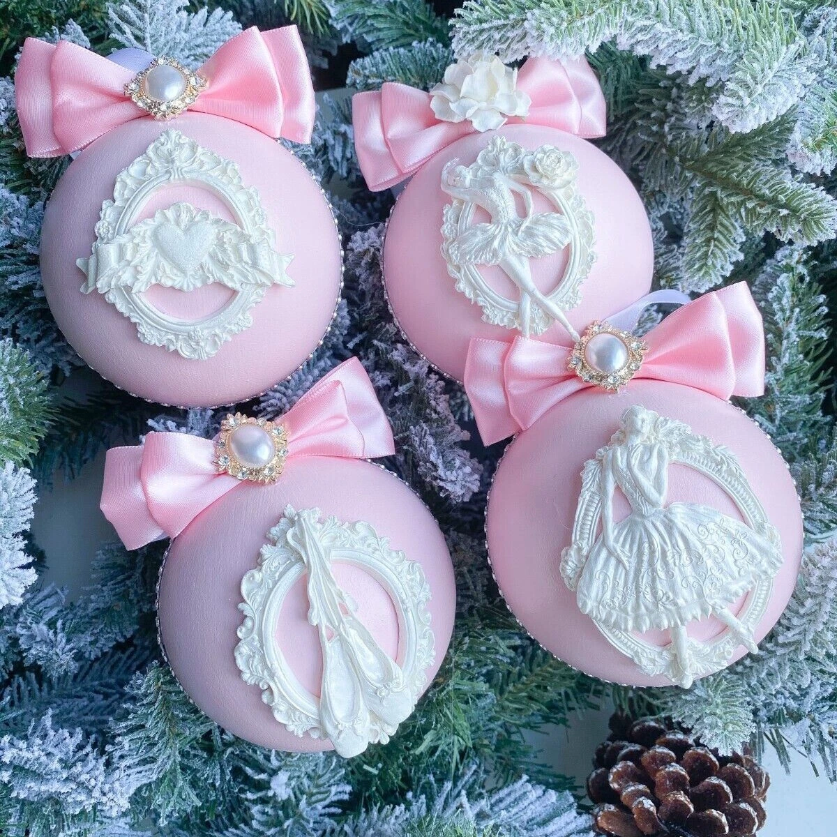 Christmas ballerina online slippers