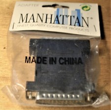 Gender changer DB25MM 25 pins male-male M/M Adapter Coupler Connector plug to pl