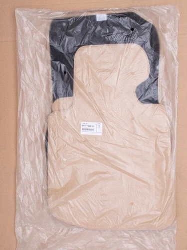 Genuine BMW F30 F34 Premium Velour Floor Mats Textile Floor Mats Cream NEW