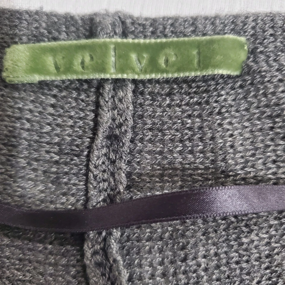 Velvet Women's Gray Knit Boatneck Drape Oversized Sweater Size Medium - Image 4 of 4