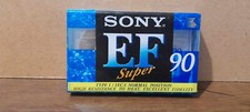 SONY EF90 - SUPER TAPE - TYPE I CASSETTE  NEW SEALED 2pcs