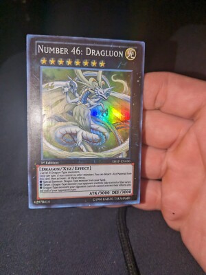 Yu-Gi-Oh! TCG Number 46: Dragluon Shadow Specters SHSP-EN050 1st Edition...  | eBay