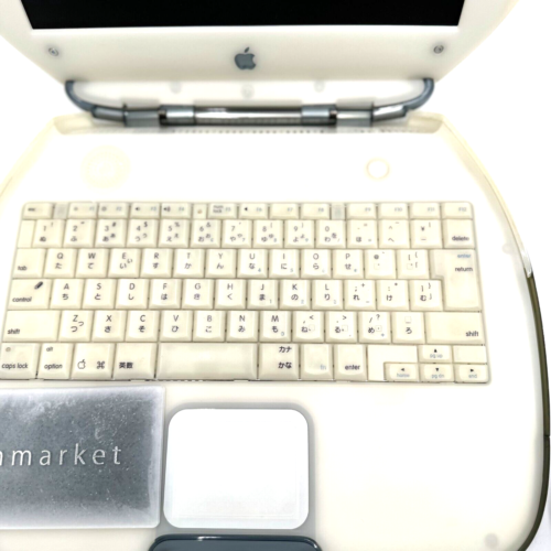 Apple iBook M6411 G3 Clamshell Vintage 192MB 10GB OS 9.1 AC100V Junk In Stock - Picture 7 of 14